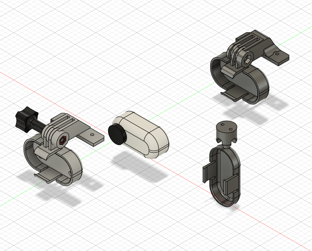 Insta360 Go 3 Mount in stl file