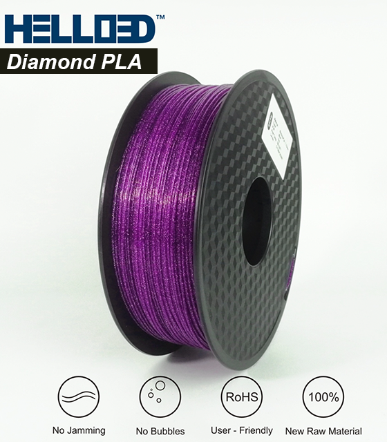 Filament PLA renforcé de fibre de carbone - Shenzhen Hello 3D